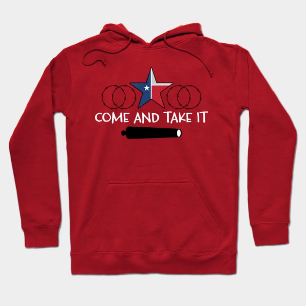 come and take it Hoodie by Retusafi